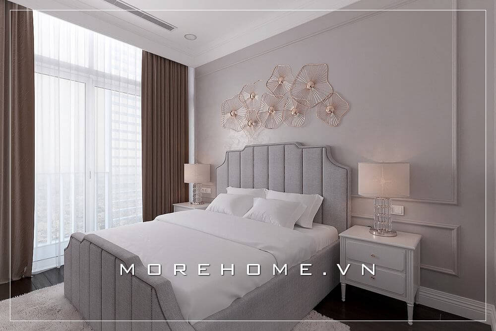 Sở hữu mẫu giường ngủ chung cư đẹp thời thượng không lo lỗi mốt