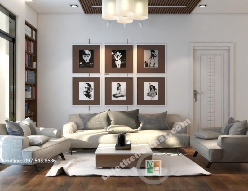  Tuyển tập 27 Thiết kế nội thất phòng khách nhà chung cư có sofa đẹp
